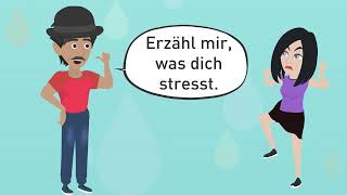 Deutsch lernen mit Liedern 🎵  über Gefühle sprechen Wechselpräpositionen und indirekte Fragen [upl. by Heller]