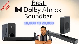 Best 5 Dolby Atmos Soundbar September 2024  Under 10000 Dolby Atmos Soundbar [upl. by Ailecra]