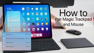 iPad OS and iOS 13  How to Use Magic TrackPad Magic Mouse and Magic Keyboard [upl. by Isac389]