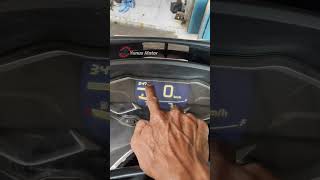 Cara reset oil change PCX 160 [upl. by Zobias]