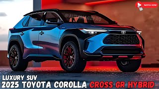 BEST SUV 2025 Toyota Corolla Cross GR First Look and Impressions [upl. by Nylzor]