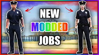 GTA5 I NEW WORKING MODDED OUTFIT JOBS POLICE Badge COP Outfits PS ONLY [upl. by Shirlee526]