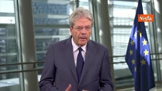 Gentiloni quotPrevista accelerazione del PIL Ue all14 nel 2025quot [upl. by Mohn]