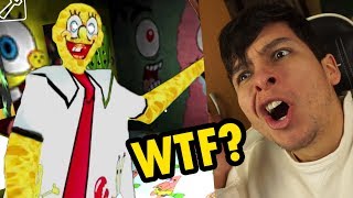 ¿¿ GRANNY ES BOB ESPONJA  NUEVA CASA Y MÁS  Granny Horror Game  DeGoBooM [upl. by Mogerly]