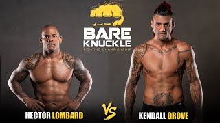 Hector Lombard vs Kendall Grove  BKFC 12 [upl. by Anuhsal]