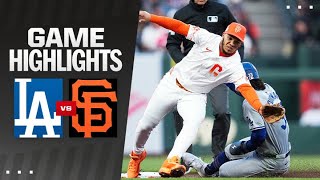 Dodgers vs Giants Game Highlights 51424  MLB Highlights [upl. by Verney]