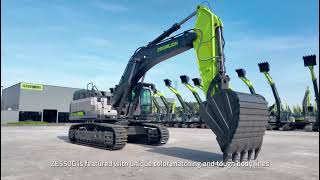 Spartan Zoomlion ZE550G 535ton Zoomlion Excavator Official Introduction [upl. by Cony173]