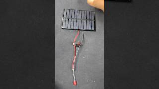 Solar Panel • Creating a Glowing LED Light with Solar Panel Connection shorts solar freeenergy [upl. by Othilie]