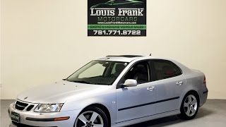 2006 SAAB 93 AERO Sedan Walkaround Presentation At Louis Frank Motorcars LLC in HD [upl. by Nyledaj555]