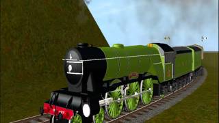 TRAINZ4EVER  Flying Scotsman Trailer [upl. by Jandel]