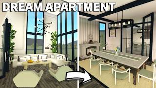 BUILDING MY DREAM APARTMENT In BLOXBURG [upl. by Haram]