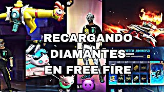 RECARGANDO DIAMANTES EN FREEFIRE 👹 freefiregamingviral [upl. by Raimundo]