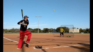 SLOWPITCH SOFTBALL BACK AT IT BP SHOTS [upl. by Uwkuhceki734]