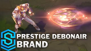 Prestige Debonair Brand Skin Spotlight  PreRelease  League of Legends [upl. by Assyl]