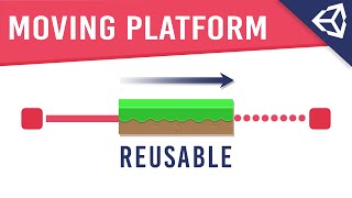 Unity Tutorial  How to Make Moving Platform in Unity  Unity Tutorial for Beginners [upl. by Eillek297]