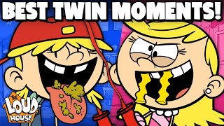 Lana amp Lolas BEST Twin Moments 👯‍♀️  20 Minute Compilation  The Loud House [upl. by Redmond]