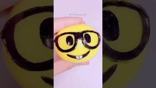 DIY emoji Squishy squishy cutecraft diy thingstodo [upl. by Osnofledi]