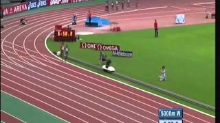 Dibaba Vs Ayana at DIAMOND LEAGUE PARIS20150705 [upl. by Ynez]