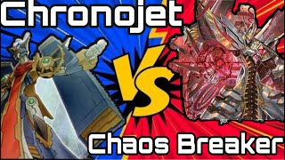 Chronojet Dragon vs Chaos Breaker Dragon  Cardfight Vanguard VPremium [upl. by Jill663]