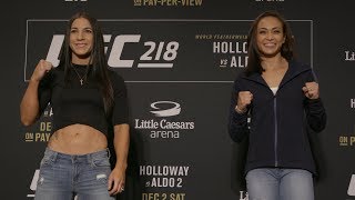 UFC 218 Tecia Torres vs Michelle Waterson  Karate vs Karate [upl. by Mauer]