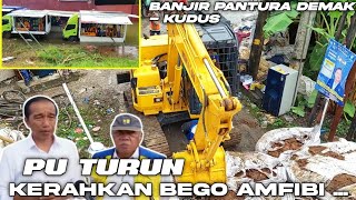 2 Cara Petugas Pu Atasi Banjir Pantura Demak  Kudus [upl. by Jerold]