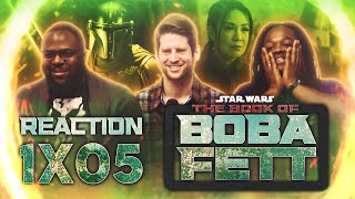 Book of Boba Fett  1x5 Return of the Mandalorian  Group Reaction [upl. by Younger]