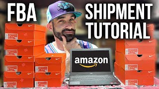 Step by Step Amazon FBA Shipment Tutorial  Retail Arbitrage for Beginners [upl. by Nic641]