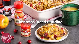 Christmas Bread Pudding Recipe [upl. by Eahs739]