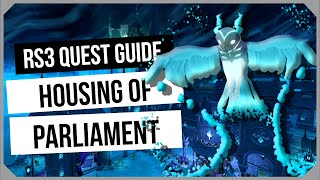 RS3 Housing of Parliament 2024 Quest Guide  Ironman Friendly  RuneScape 3 [upl. by Lemmor174]