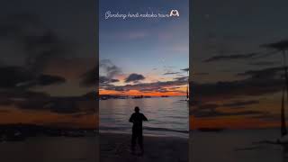 boracay beach sunset subscribemychannel thankusomuch [upl. by Alrad910]