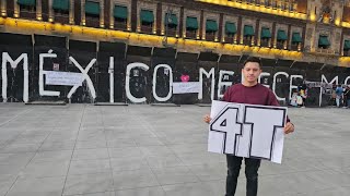 🔴MIRA LO QUE ESTÁ PASANDO EN EL ZÓCALO en VIVO NO DEJAN PONER TEMPLE DE MAREA ROSA [upl. by Ignacio]