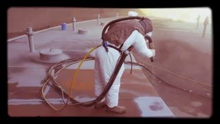 Industrial sandblasting [upl. by Ahidam]