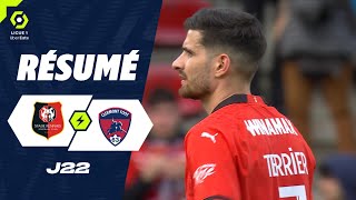 STADE RENNAIS FC  CLERMONT FOOT 63 3  1  Résumé  SRFC  CF63  20232024 [upl. by Leruj899]