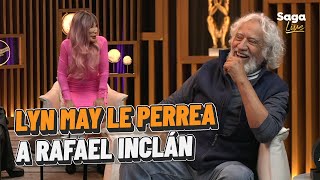 Lyn May NO AGUANTÓ y se levantó a bailarle a Rafael Inclán  Saga Live [upl. by Alliuqet824]