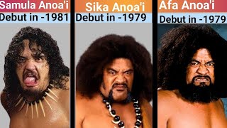 Anoai family and their Debut year [upl. by Navert]