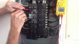 Check Voltage on Single Phase Panel [upl. by Isoj524]