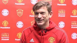 Jesper Blomqvist Excited To Reunite With 99 Legends For Reunion Match Against Bayern Munich [upl. by Isoj]