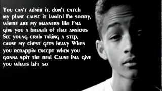 Jaden Smith ft Kid Cudi  Higher Up Lyrics [upl. by Llenet553]