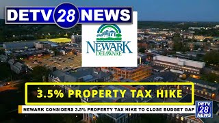 DETV News Brief  TOP STORY Newark’s city council considers a property tax increase [upl. by Yekim]