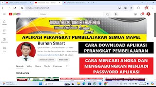 Tutorial Download dan Cara Penggunaan Aplikasi Perangkat Burhan Smart V23 Full Versi [upl. by Weed]