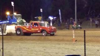 Chilli town thunder  Quambatook tractor pull 2017 [upl. by Letnuahs]