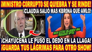 ¡NO LE DIÓ NI TIEMPO DE SECARSE LAS LÁGRIMAS A MINISTRO C0RRVPT0 SE QUEBR0 Y SE RINDIÓ EN VIVO [upl. by Price770]