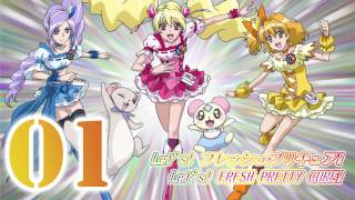 Fresh Precure OPampED Theme Track01 [upl. by Galvin]