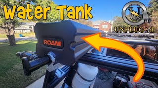 Roam Adventure Water Tank  Carry Water on your Bed Rack [upl. by Novick]