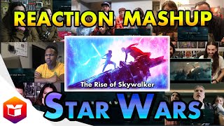 Star Wars The Rise of Skywalker Final Trailer 2019  Reaction Mashup [upl. by Humfrey]