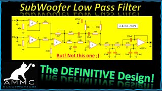 Filtro Activo Pasa Bajos para Subwoofer ¡Solución Definitiva [upl. by Polash]