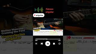 Matteo Mancuso  Crossing the Ford guitar tabs [upl. by Konopka633]