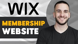 How To Make A Membership Website Using Wix [upl. by Erlond]