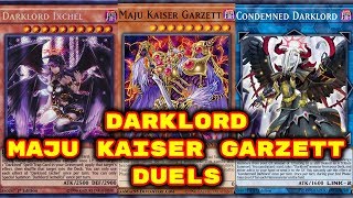 Yugioh  Darklord Duels Feat Maju Kaiser Garzett [upl. by Stahl]