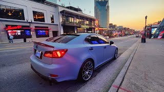 Nashville 6am Drive POV Lexus Is350 [upl. by Cad662]